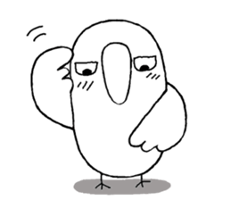 talking parrot sticker #10737290