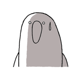 talking parrot sticker #10737295