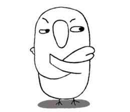 talking parrot sticker #10737306