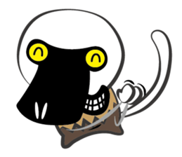 A-Che monkey appeared sticker #10737740