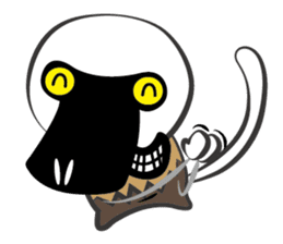 A-Che monkey appeared sticker #10737740