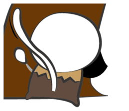 A-Che monkey appeared sticker #10737748