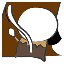 A-Che monkey appeared sticker #10737748