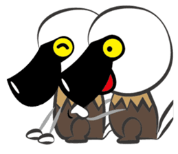 A-Che monkey appeared sticker #10737766