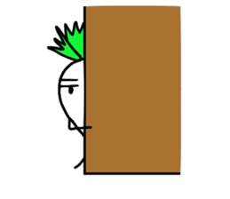 LIFE OF JAPANESE RADISH sticker #10738291