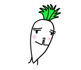 LIFE OF JAPANESE RADISH sticker #10738297