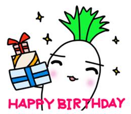 LIFE OF JAPANESE RADISH sticker #10738302