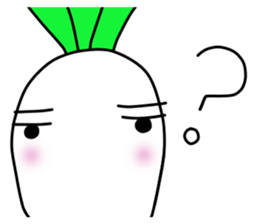 LIFE OF JAPANESE RADISH sticker #10738318