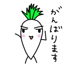 LIFE OF JAPANESE RADISH sticker #10738325