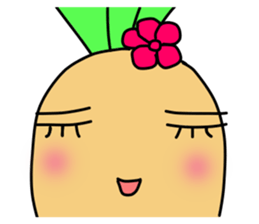 LIFE OF JAPANESE RADISH sticker #10738327