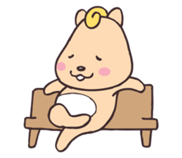 alien squid and squirrel friends sticker #10738336