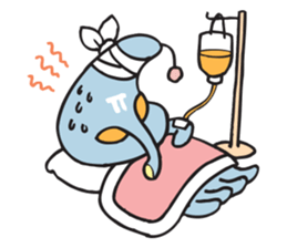 alien squid and squirrel friends sticker #10738347