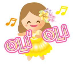 Pleasant Hula Girls sticker #10738491