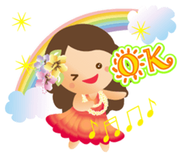 Pleasant Hula Girls sticker #10738503