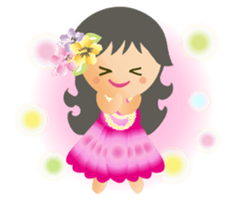 Pleasant Hula Girls sticker #10738506
