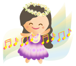 Pleasant Hula Girls sticker #10738507
