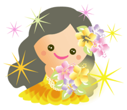 Pleasant Hula Girls sticker #10738520