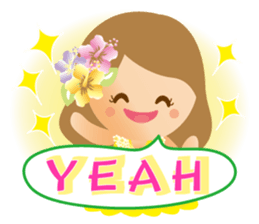 Pleasant Hula Girls sticker #10738522