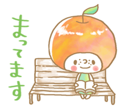 Apple girl sticker sticker #10738606