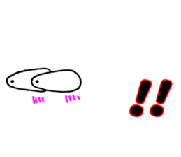 Pop-out White pet sticker #10738855