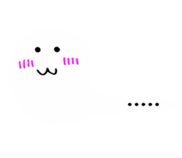 Pop-out White pet sticker #10738879