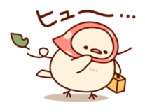 Plump little bird sticker #10740115