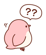Plump little bird sticker #10740120