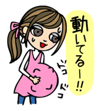 It can be used!Pregnant woman's Sticker! sticker #10740190