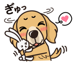 iinu - Golden Retriever sticker #10740890