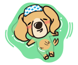 iinu - Golden Retriever sticker #10740892