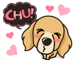 iinu - Golden Retriever sticker #10740897