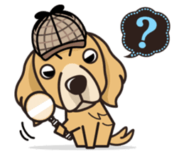 iinu - Golden Retriever sticker #10740899