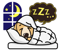 iinu - Golden Retriever sticker #10740923