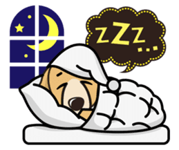 iinu - Golden Retriever sticker #10740923