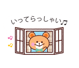 Bear & Rabbit & Panda sticker #10741552