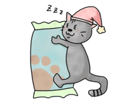 cat of 3 main line sticker #10741859