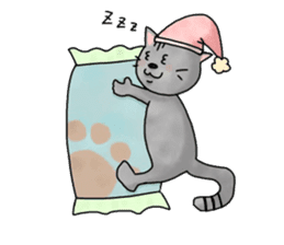 cat of 3 main line sticker #10741859