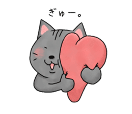 cat of 3 main line sticker #10741870