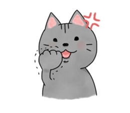 cat of 3 main line sticker #10741872