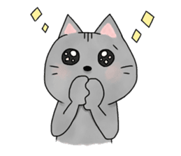 cat of 3 main line sticker #10741876