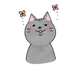 cat of 3 main line sticker #10741877