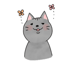 cat of 3 main line sticker #10741877
