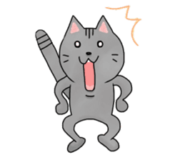 cat of 3 main line sticker #10741879