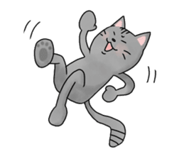 cat of 3 main line sticker #10741881