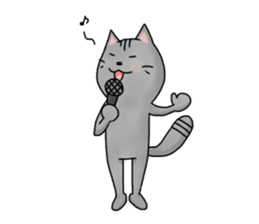 cat of 3 main line sticker #10741884