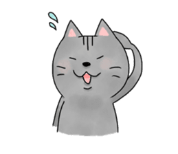 cat of 3 main line sticker #10741890
