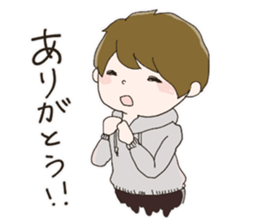 Boy motif Sticker sticker #10742387