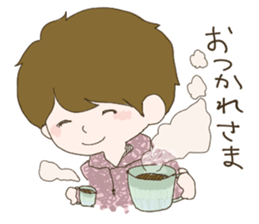 Boy motif Sticker sticker #10742401