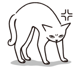 A good cat sticker #10743367