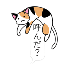 relaxing cats and Balloon sticker #10743790